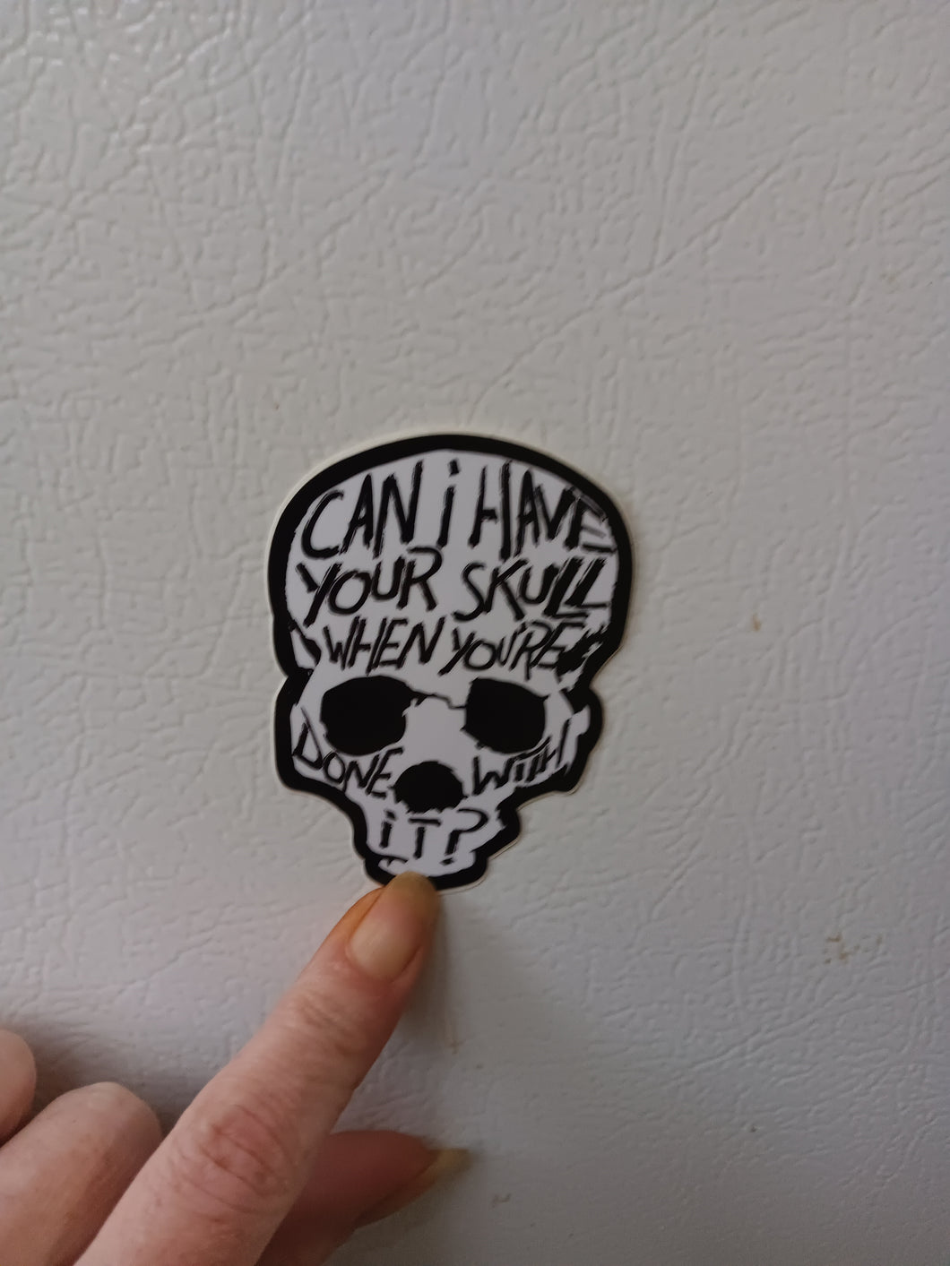 Skull Sticker